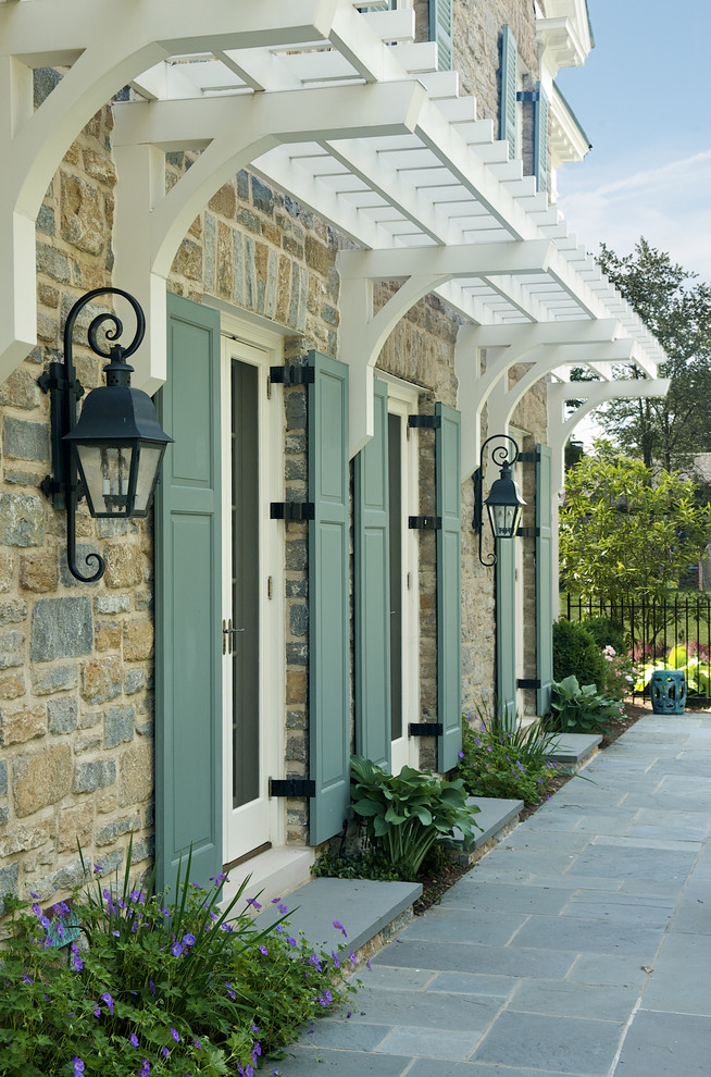 Traditional Exterior Design and Shutter Colors