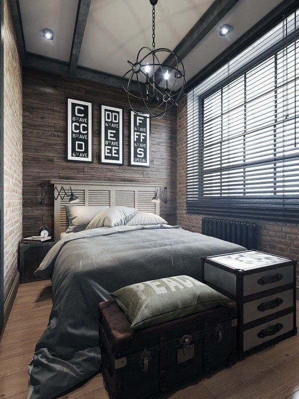 Masculine Luxury Master Bedroom