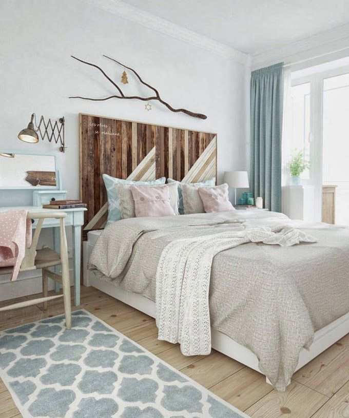 Wooden Apartment Bedroom Design