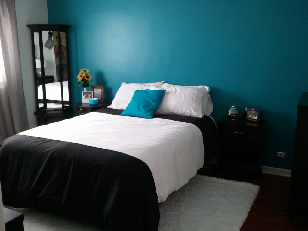 Coral And Teal Bedroom Decor