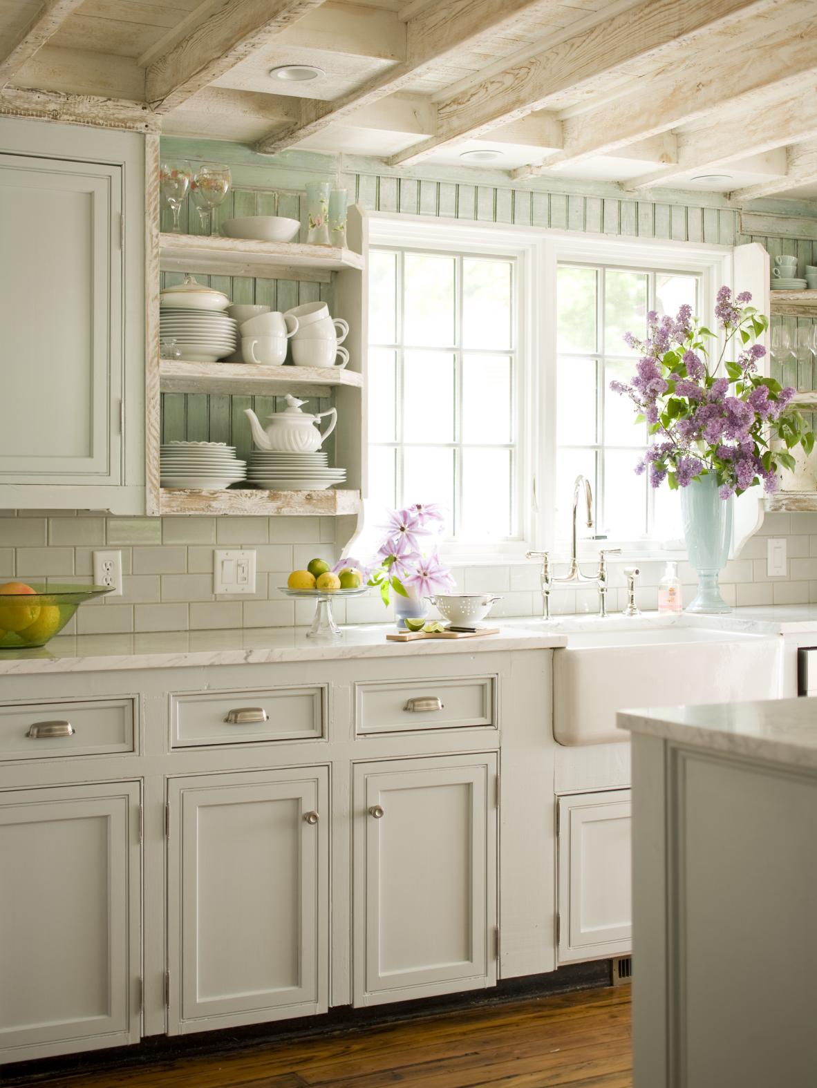 French Country Cottage Style Kitchen