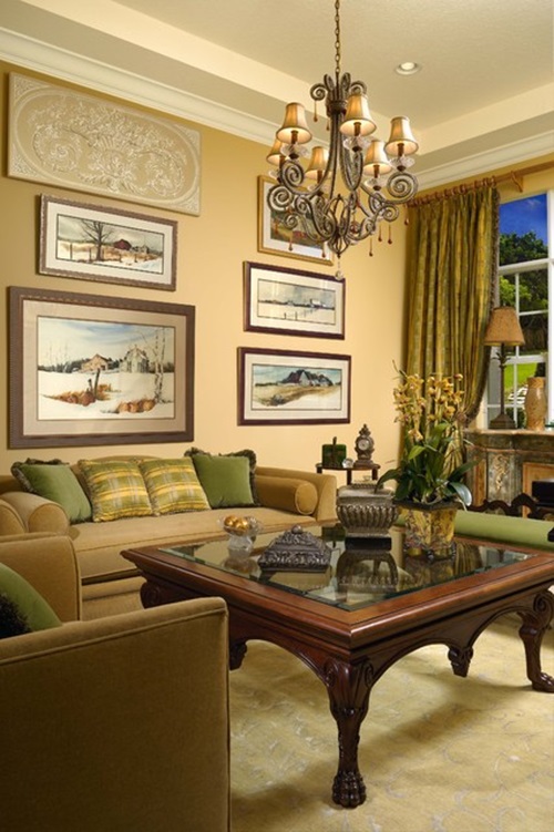 French Living Room Design Ideas