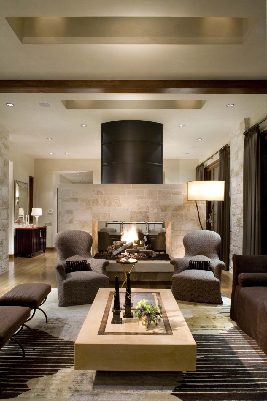 Ranch Living Room Design