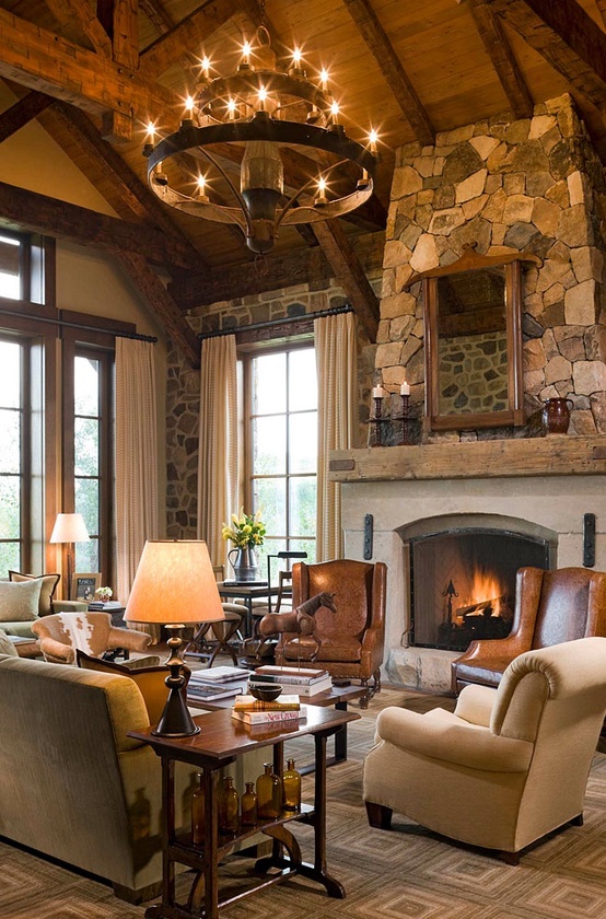 airy and cozy rustic living room designs