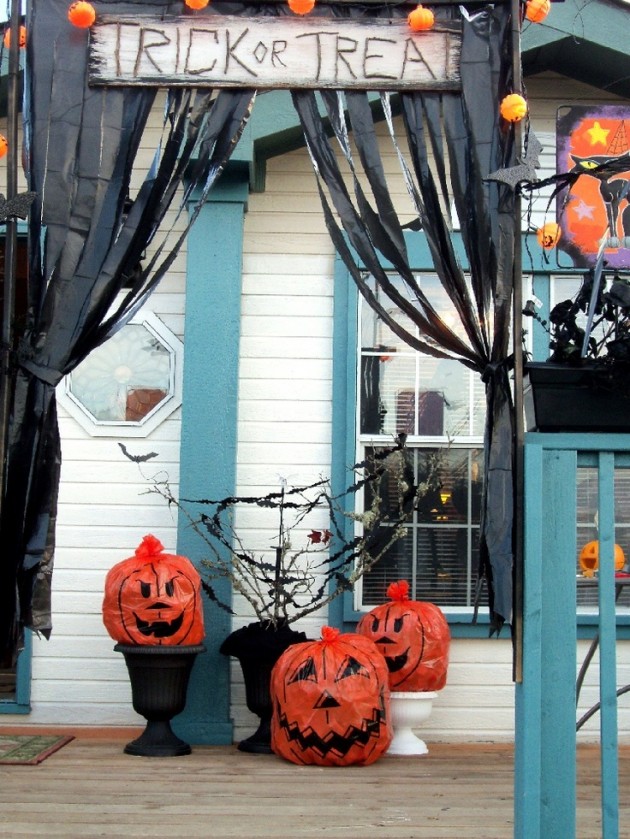 Cheap Outdoor Halloween Decorations Ideas