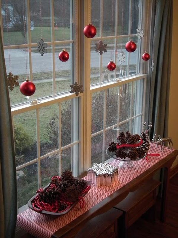 Christmas Ball Window Decoration