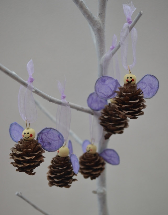 Christmas Decorations with Pine Cones