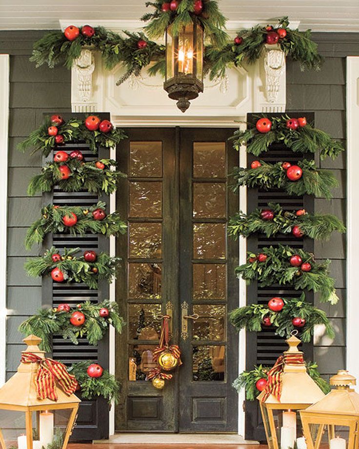 Christmas Holiday Door Decorations