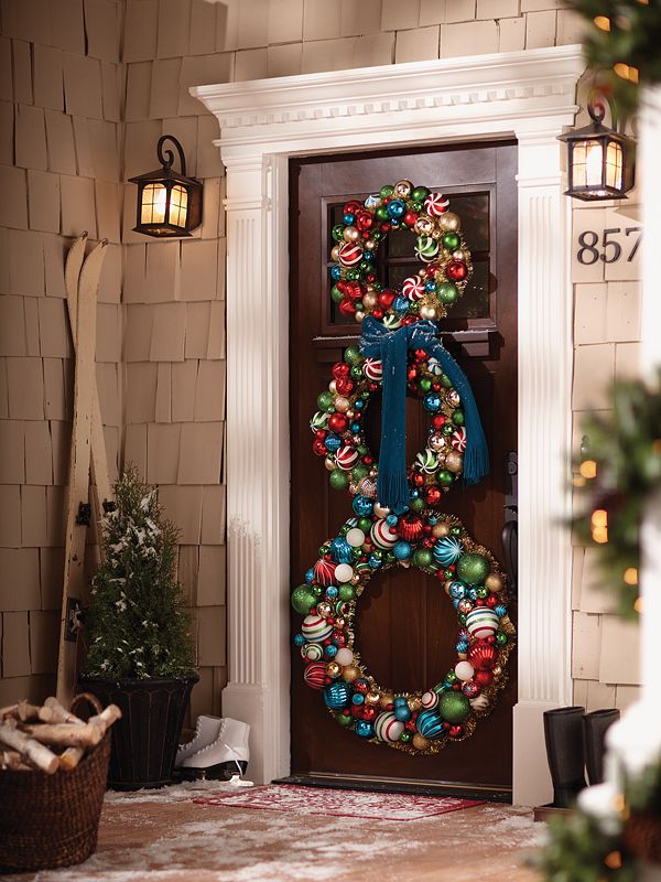Christmas Snowman Door Decoration Ideas