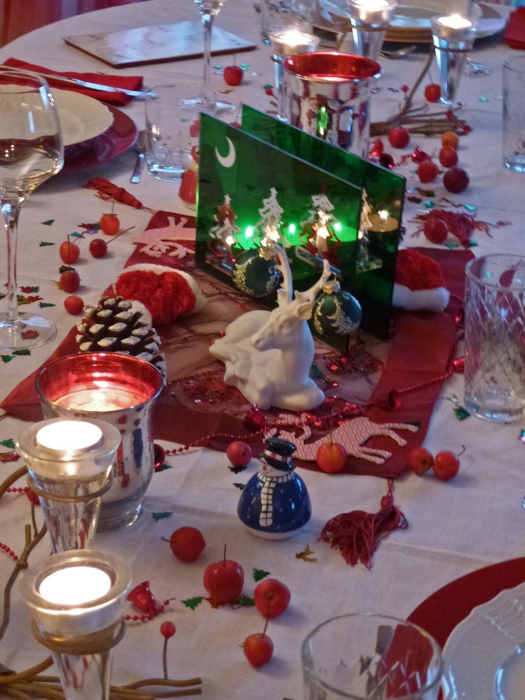 Cute Christmas Table Decorations