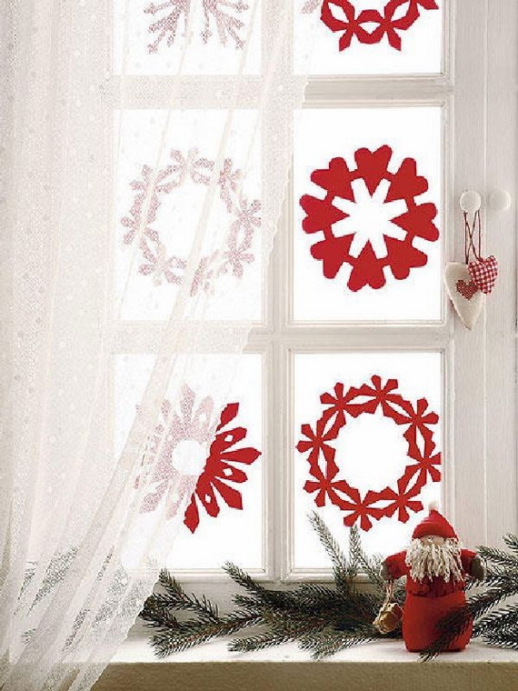 Elegant Christmas Window Decorating Ideas