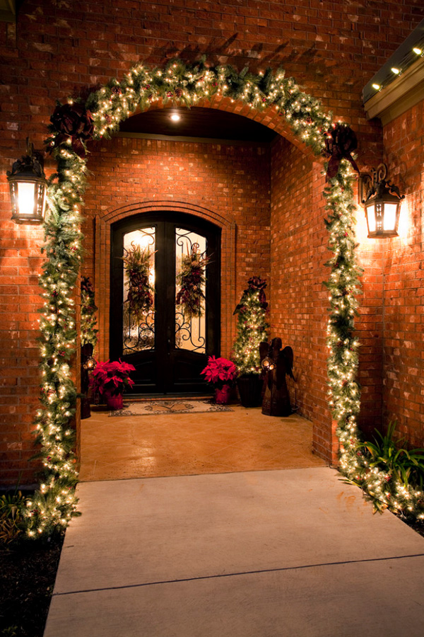 Front Porch Christmas Decorating Ideas 2016