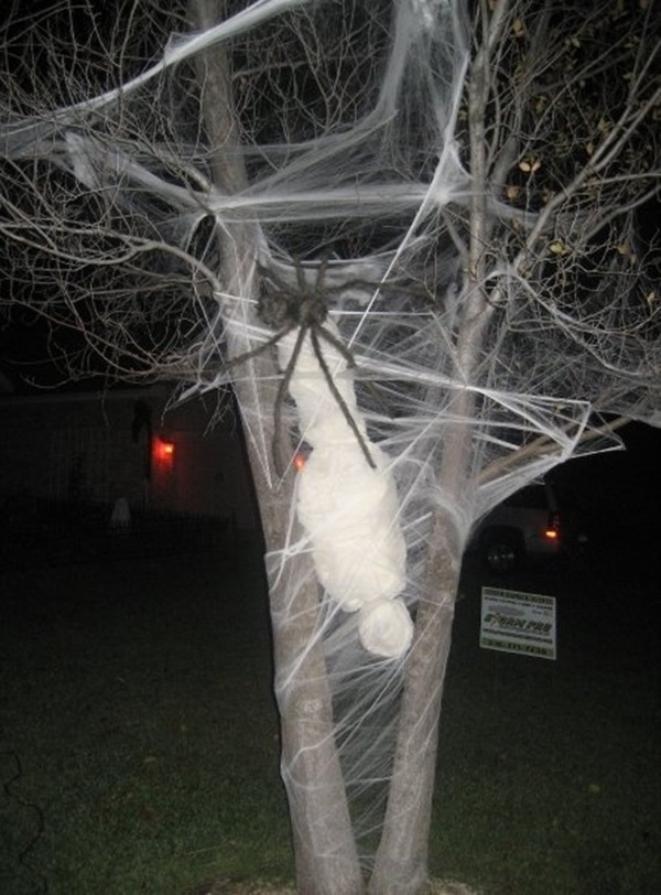 Giant Halloween Spider Web