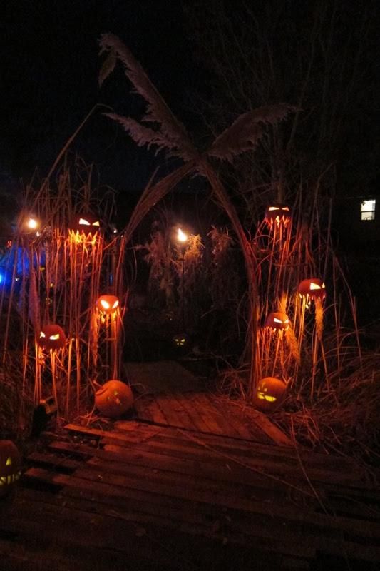 Halloween Entrance Way Decorations