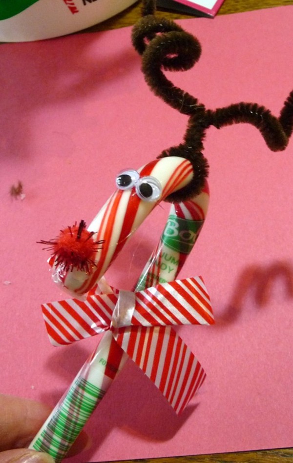 Kids Christmas Candy Craft Ideas