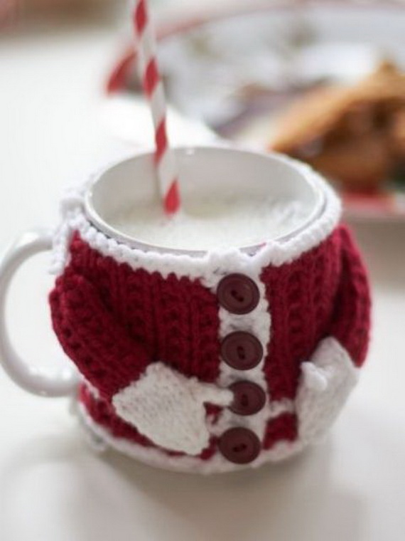 Mug Cozy Crochet Pattern Christmas
