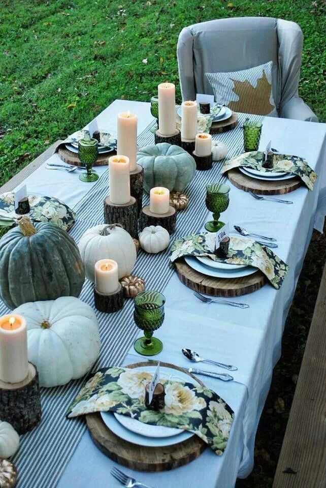 Thanksgiving Table Setting Ideas