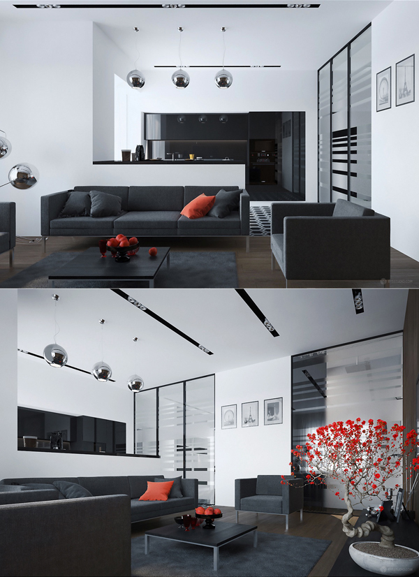 black-and-red-living-room-ideas