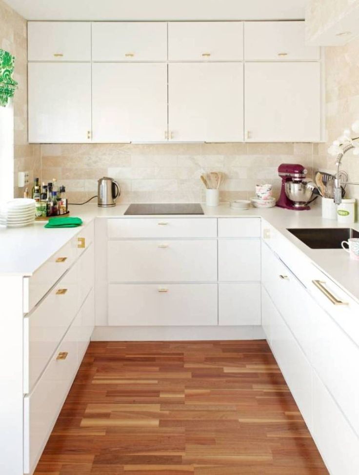brown-countertops-white-cabinets