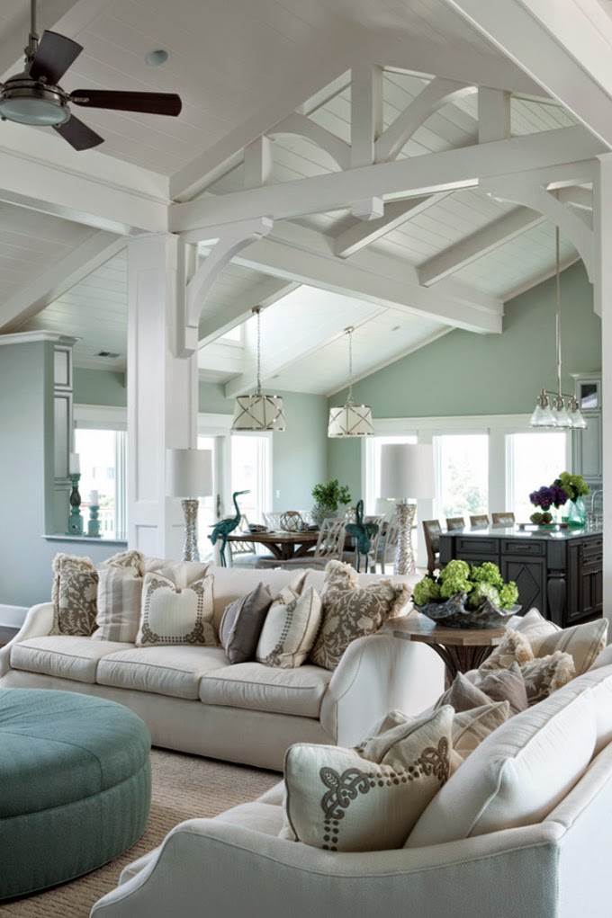 25 Turquoise Living Room Design Inspired By Beauty Of Water ...