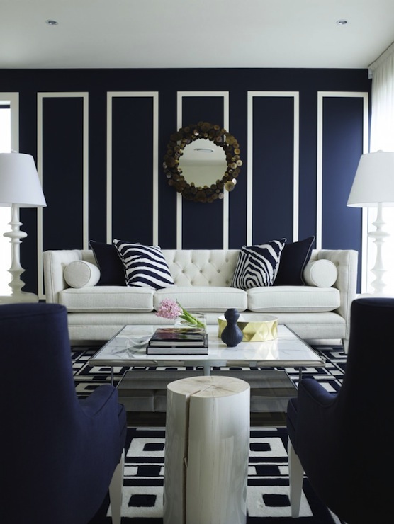 navy-blue-living-room-walls