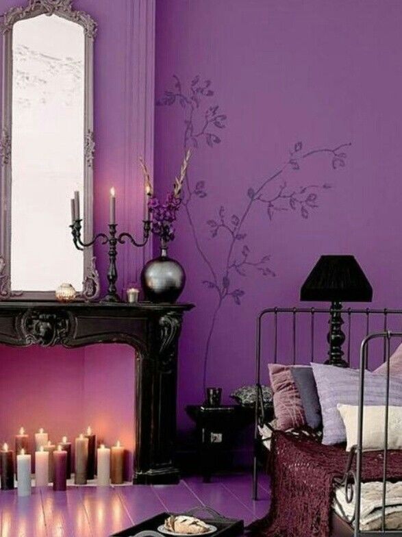 purple-lovely-room-design