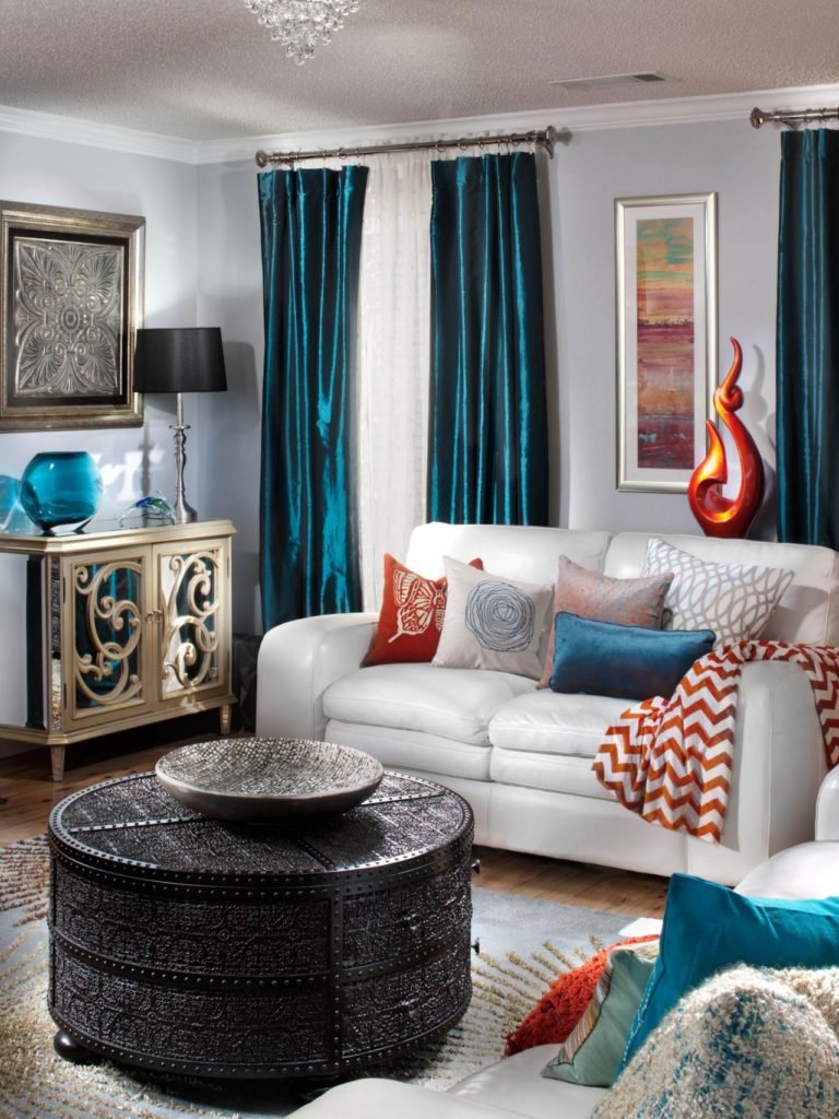 25 Teal Living Room Design Ideas - Decoration Love