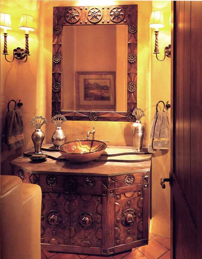 tuscan-style-bathroom-cabinets