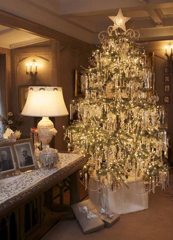 Victorian Crystal Christmas Tree