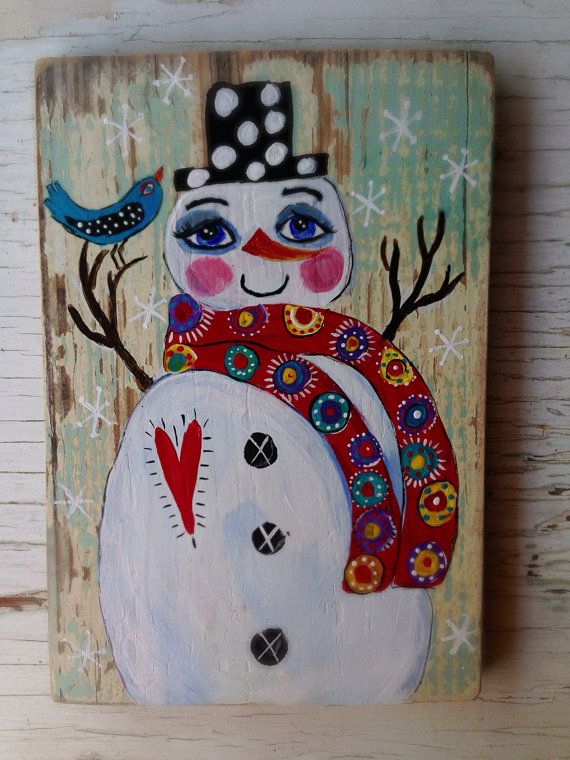 Whimsical Snowman Decoration