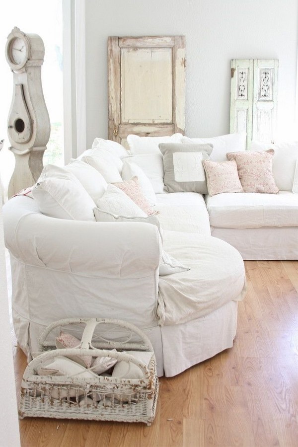 white-shabby-chic-living-room