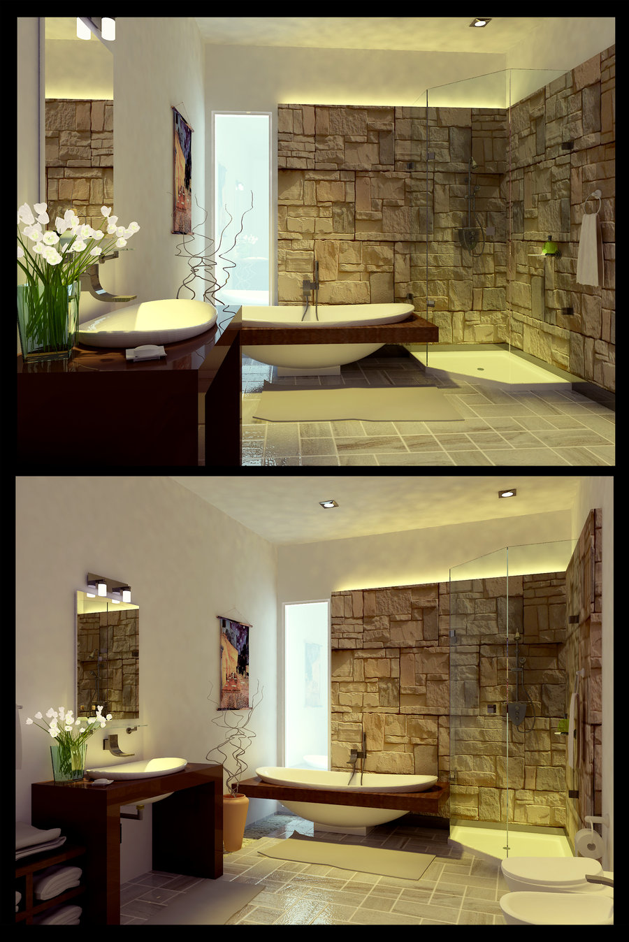 zen-stone-wall-bathroom