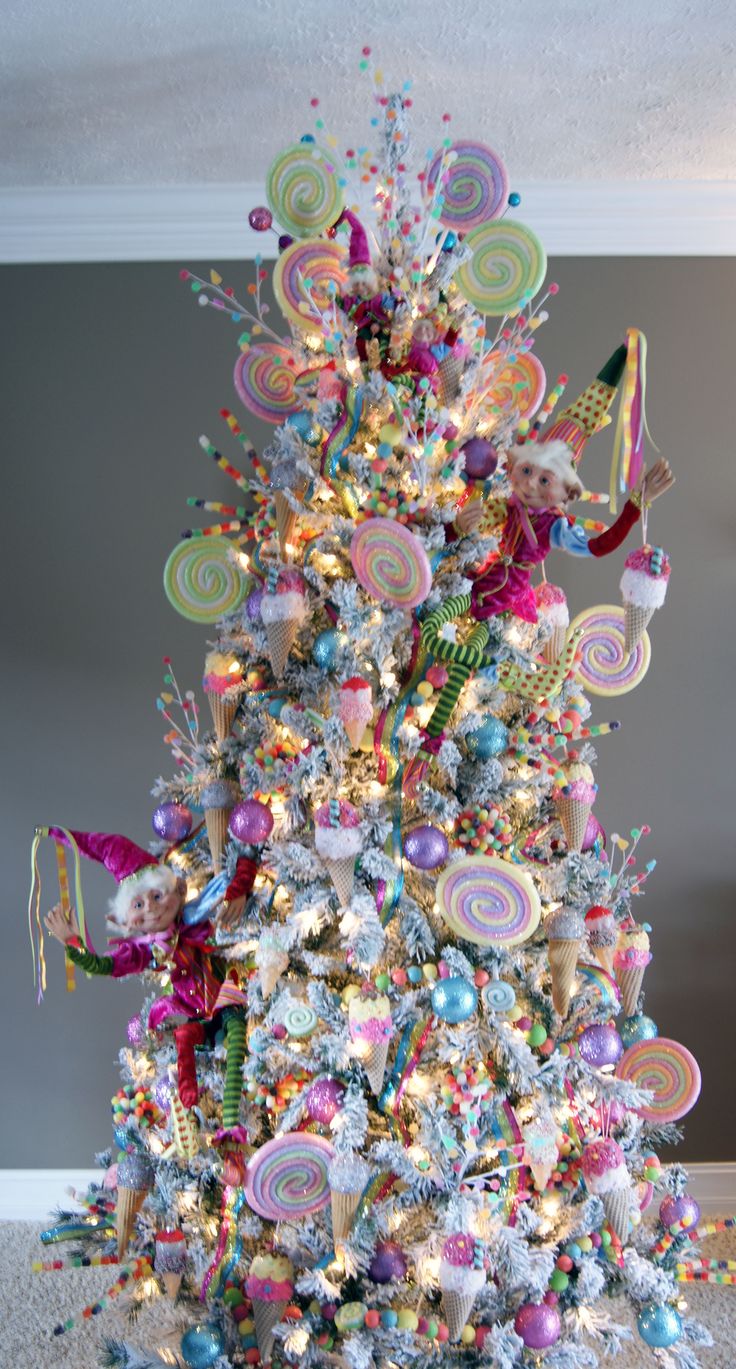 46 Famous Candy Christmas Tree Decorations Ideas ...
