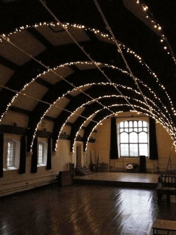 christmas-lights-vaulted-ceiling