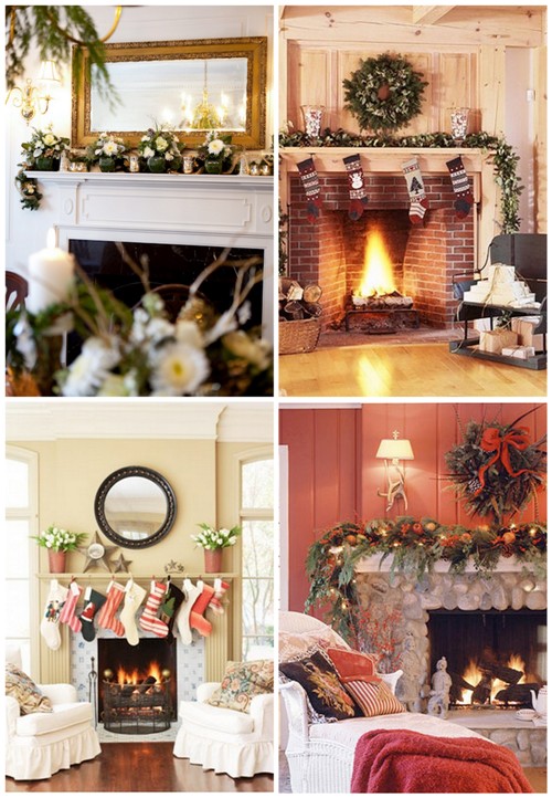 christmas-mantel-decorations-ideas