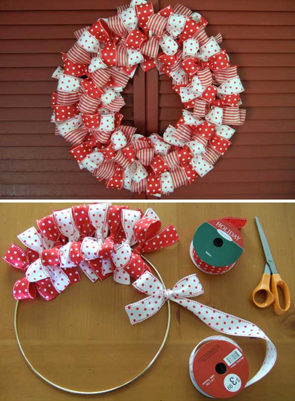 christmas-ribbon-wreath-craft
