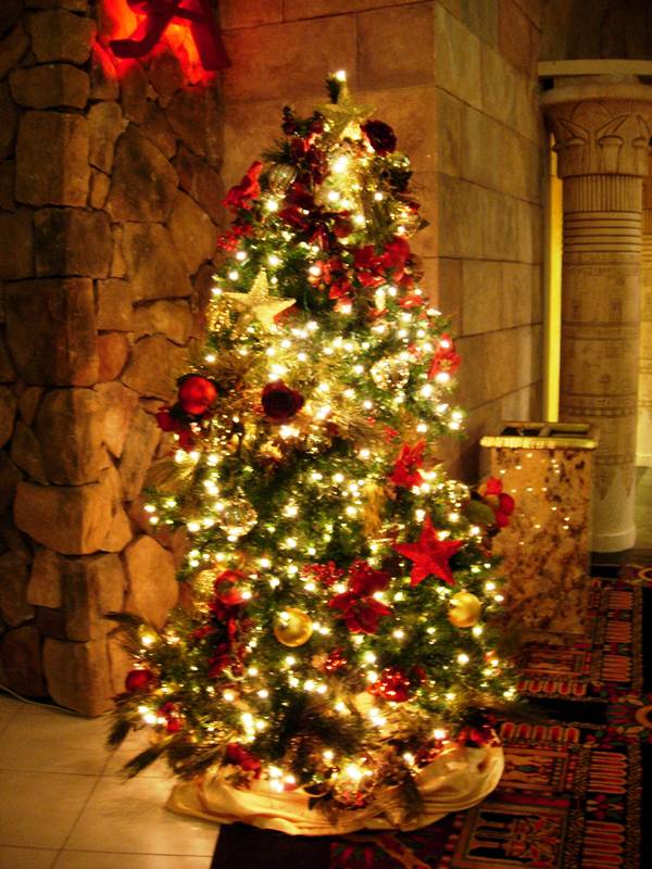 30 Christmas Lights Decorations on Trees - Decoration Love