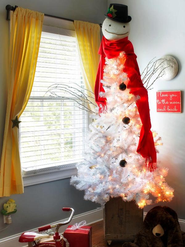 images-of-snowmen-christmas-trees