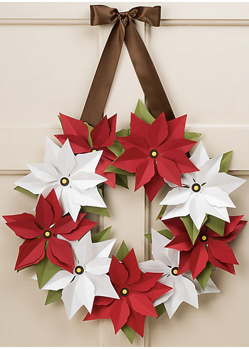 make-paper-christmas-wreaths