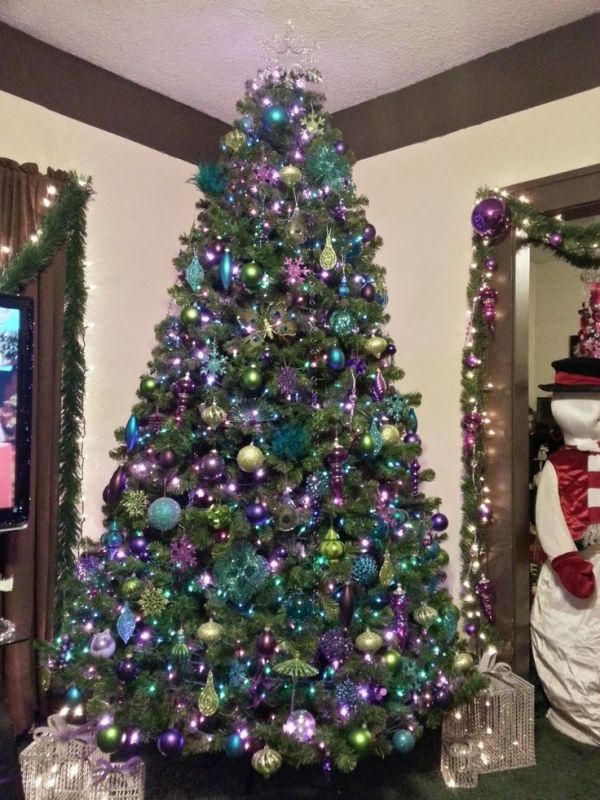 peacock-christmas-tree-decorating-ideas-2016