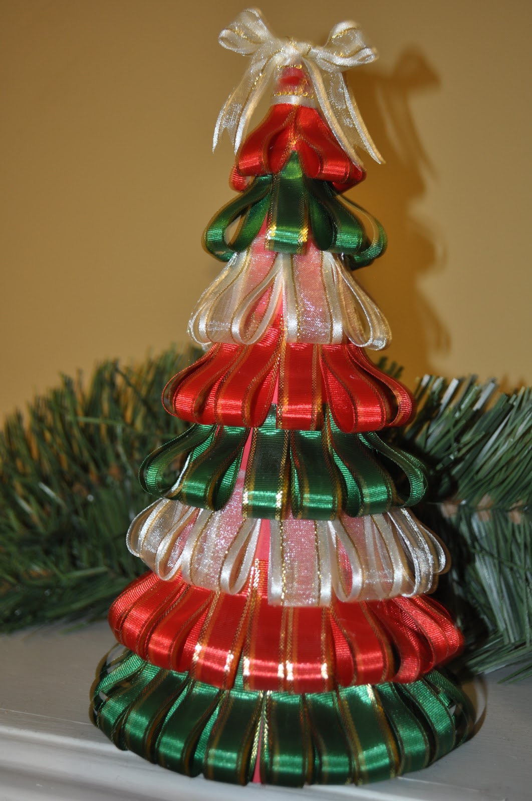 ribbon-christmas-tree-craft