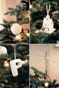 30 White Christmas Decorations With Ornaments  Decoration Love