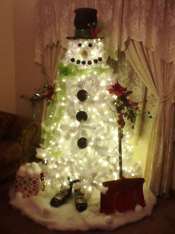 white-christmas-tree-like-snowman-prity-design