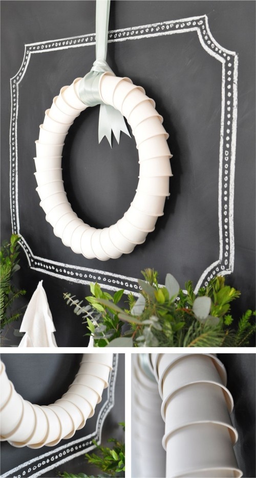 wreath-made-from-paper-cups