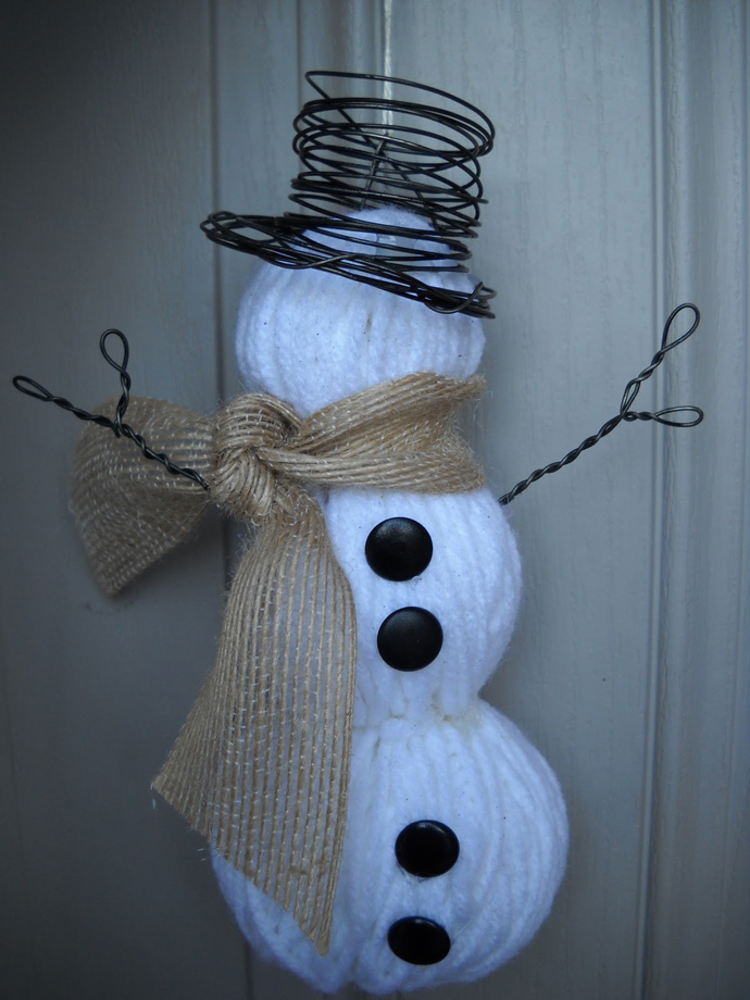 yarn-snowman-craft