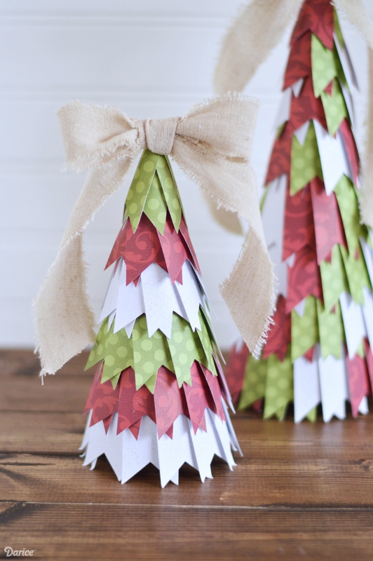 40 Beautiful Paper Christmas Tree Decorations Ideas - Decoration Love