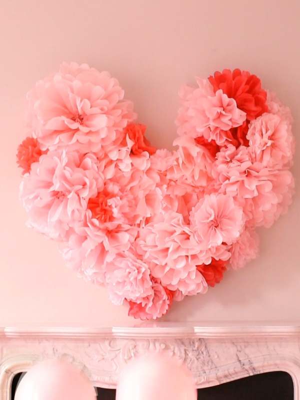 diy-tissue-paper-heart