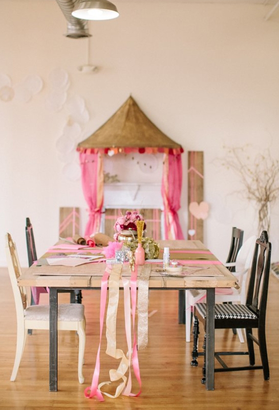pink-and-gold-party-decoration-ideas