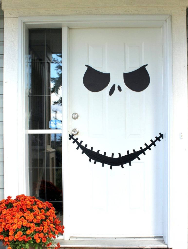 Spooky Including Fun Halloween Door Decor Ideas Decoration Love